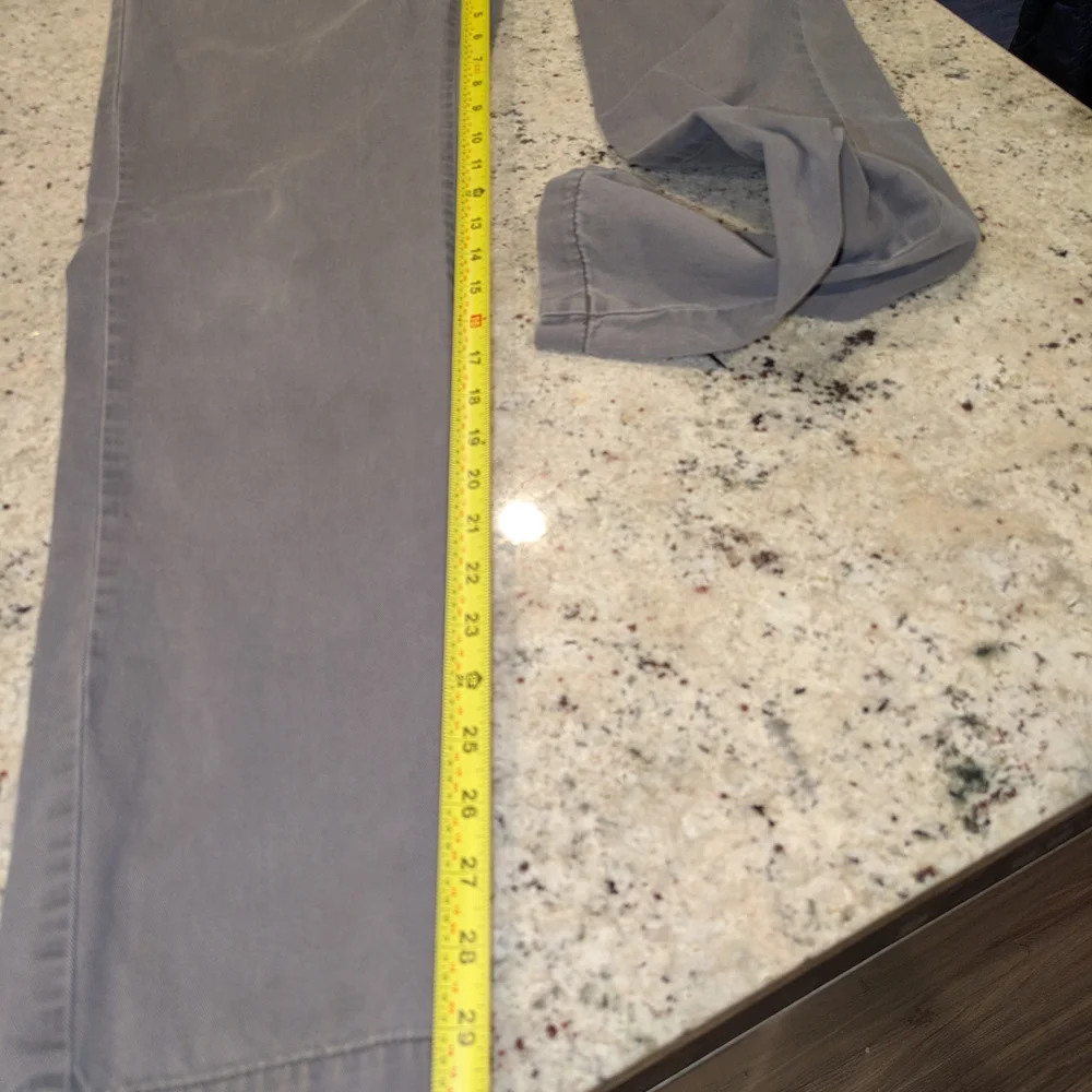 Vans Off The Wall Men’s Gray Chino Pants Size 32x30 Skate Casual